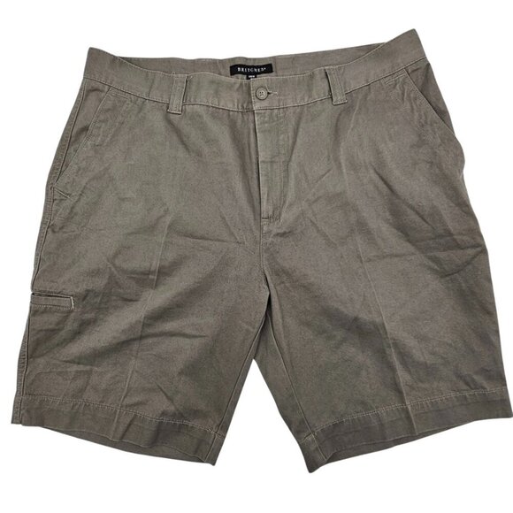 Men's Britches Bermuda Shorts, 38W, Khaki/Taupe - Picture 1 of 16
